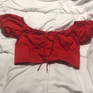 Zara crop top NWT